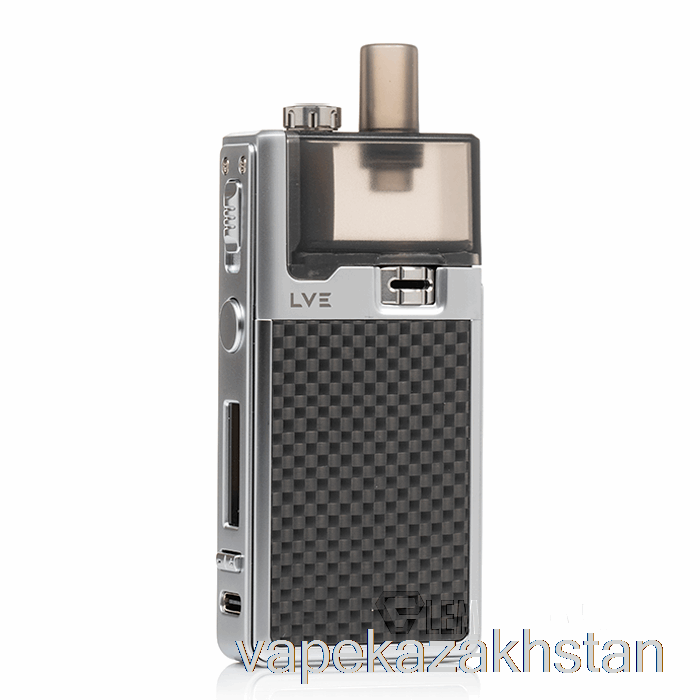 Vape Kazakhstan LVE Orion 2 40W Pod System Textured Carbon / Silver